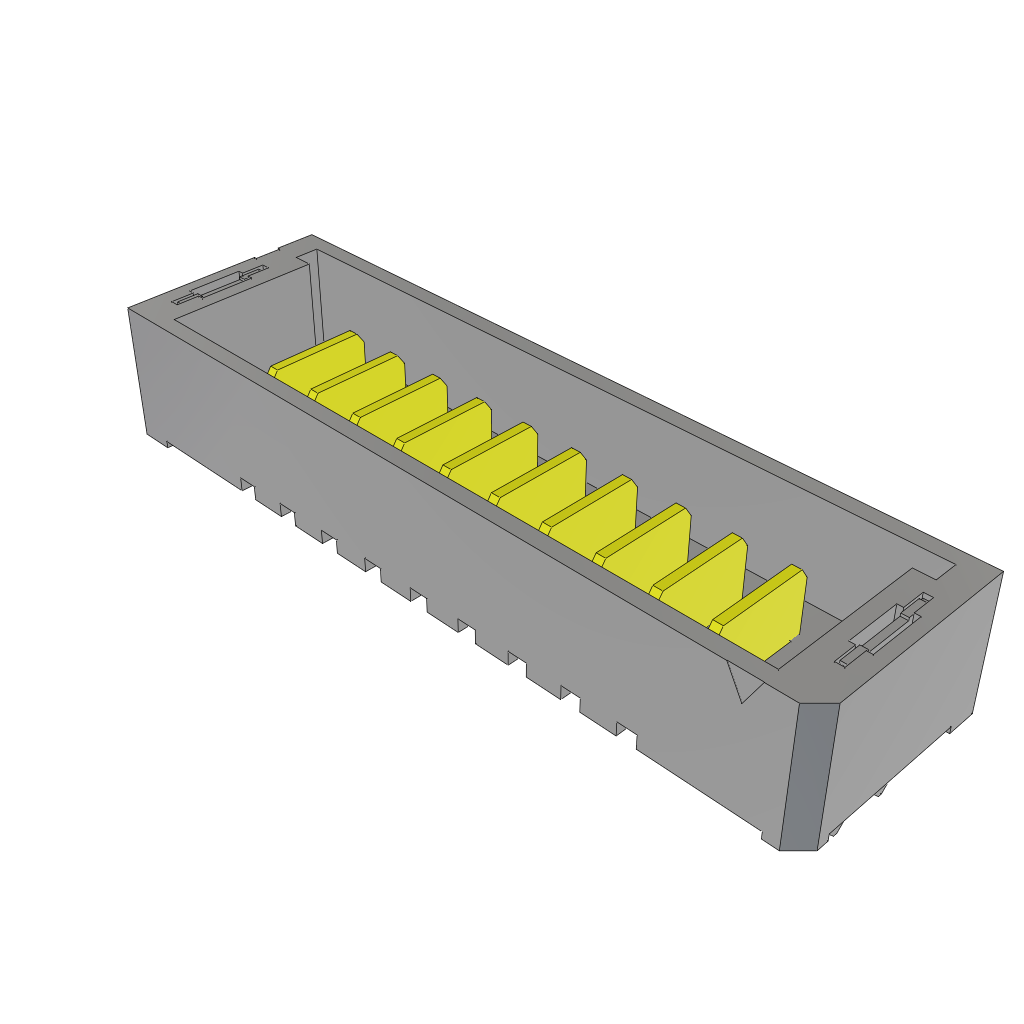 Samtec-UMPT-10-01.5-L-V-S-W-TR Connector Headers and PCB Receptacles Conn Ultra Micro Terminal Strip HDR 10 POS 2mm Solder ST SMD T/R