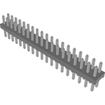 Conn Unshrouded Header HDR 38 POS 2mm Solder ST Top Entry Thru-Hole Bulk