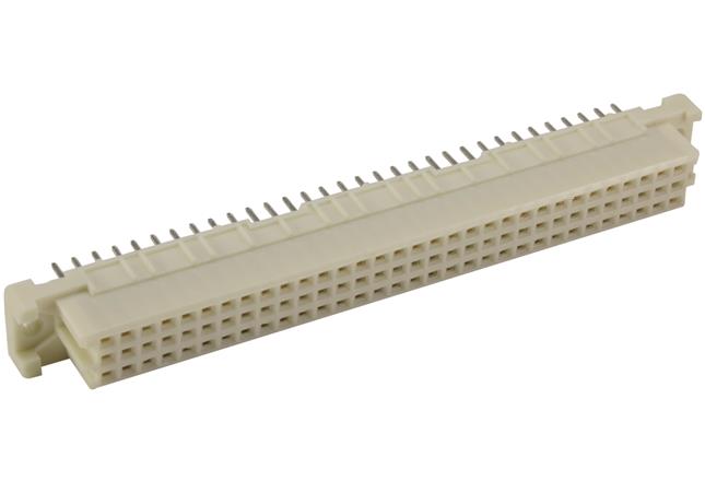 HARTING-09032646829 Blackplane del conector Conn DIN 41612 F 64 POS 2.54mm Solder ST Thru-Hole Box