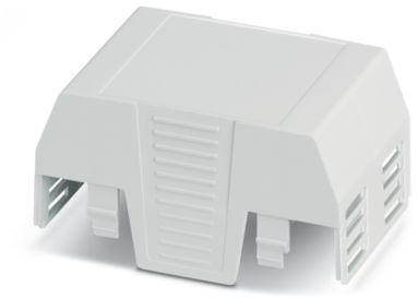 PHOENIX CONTACT-2201769 null Component Housing, Without Connection Opening, Upper Part, Color Light Gray, Width 45 mm, Acrylonitrile Butadiene Styrene