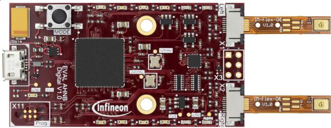Infineon Technologies AG-EVALAHNBIM69D130V01 开发套件和工具 IM69D130 Microphone Evaluation Board
