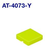 NKK Switches-AT-4073-Y Switch Accessories Switch Access Square Opaque Cap Push Button Switch
