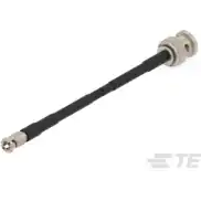TE Connectivity-2483406-2 Kabelbaugruppen Koaxial CABLE ASSEMBLY BNC PLUG STRAIGHT TO HIGH-DENSITY BNC PLUG STRAIGHT, 1694A, 12" (304.80 mm)