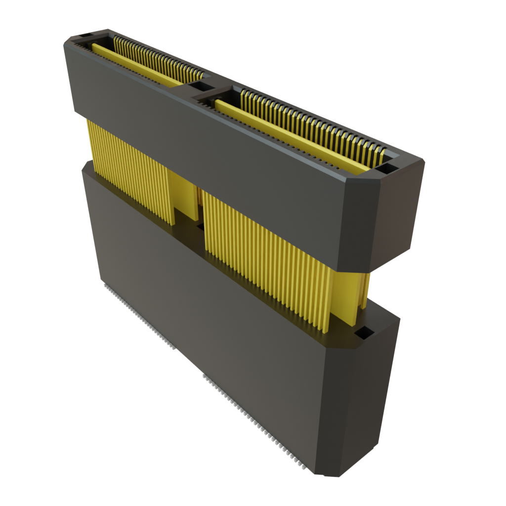 Samtec-QTH-060-08-L-D-A Embases de raccordement et réceptacles PCB Conn Micro High Speed Terminal Strip HDR 120 POS 0.5mm Solder ST Top Entry SMD Tray
