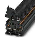 PHOENIX CONTACT-3211861 连接器接线板 Conn Fuse Modular Terminal Block 2 POS Push-In Spring T DIN Rail 6.3A