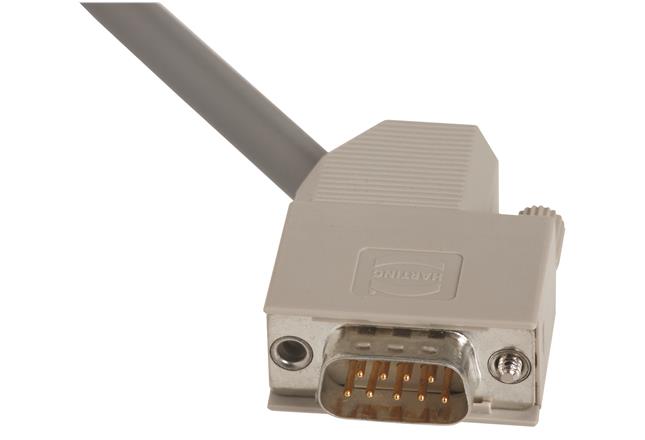 HARTING-09670090571 Adaptateurs pour manchons thermorétractables Shell Housing 90° E Shell Size Thermoplastic