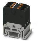 PHOENIX CONTACT-3002967 Steckverbinder, Klemmenblöcke Conn Distribution Terminal Block 6 POS Spring Clamp DIN Rail/Panel Mount 17.5A