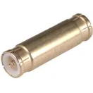 HUBER+SUHNER-32_MMBX-50-0-3/111_NE 射频连接器 Conn MMBX Adapter 0Hz to 12.4GHz 50Ohm ST M/M Gold Over Nickel Phosphorus Single