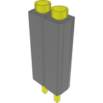 Conn Socket Strip SKT 2 POS 2.54mm Solder ST Top Entry Thru-Hole Bulk