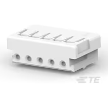 TE Connectivity-179228-5 Connector Discrete Wire Housing Conn Housing RCP 5 POS 2mm Crimp ST Cable Mount Natural Bag/Box