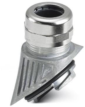 PHOENIX CONTACT-1411444 Kabelzubehör Cable Accessories Cable Gland Aluminum Die Cast Silver Nickel