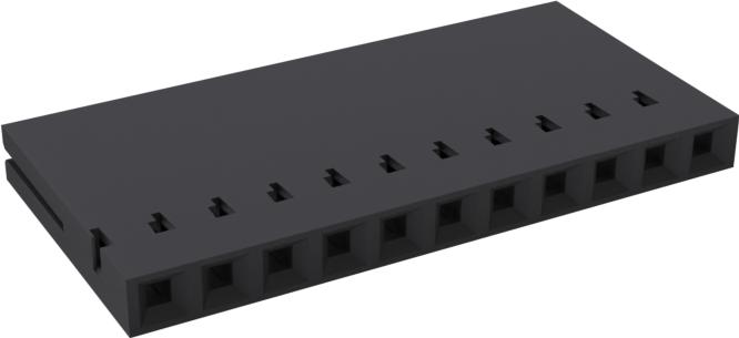 Amphenol Communications Solutions-67000-011LF Einzeladersteckverbinder, Gehäuse Berg Duflex Housing, single row, 11 Position