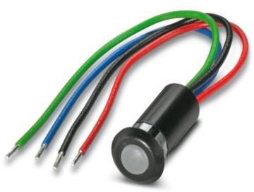 PHOENIX CONTACT-1082299 Panel Mount Indicators LED Panel Mount Indicator Tri-Color Blue/Green/Red Bag