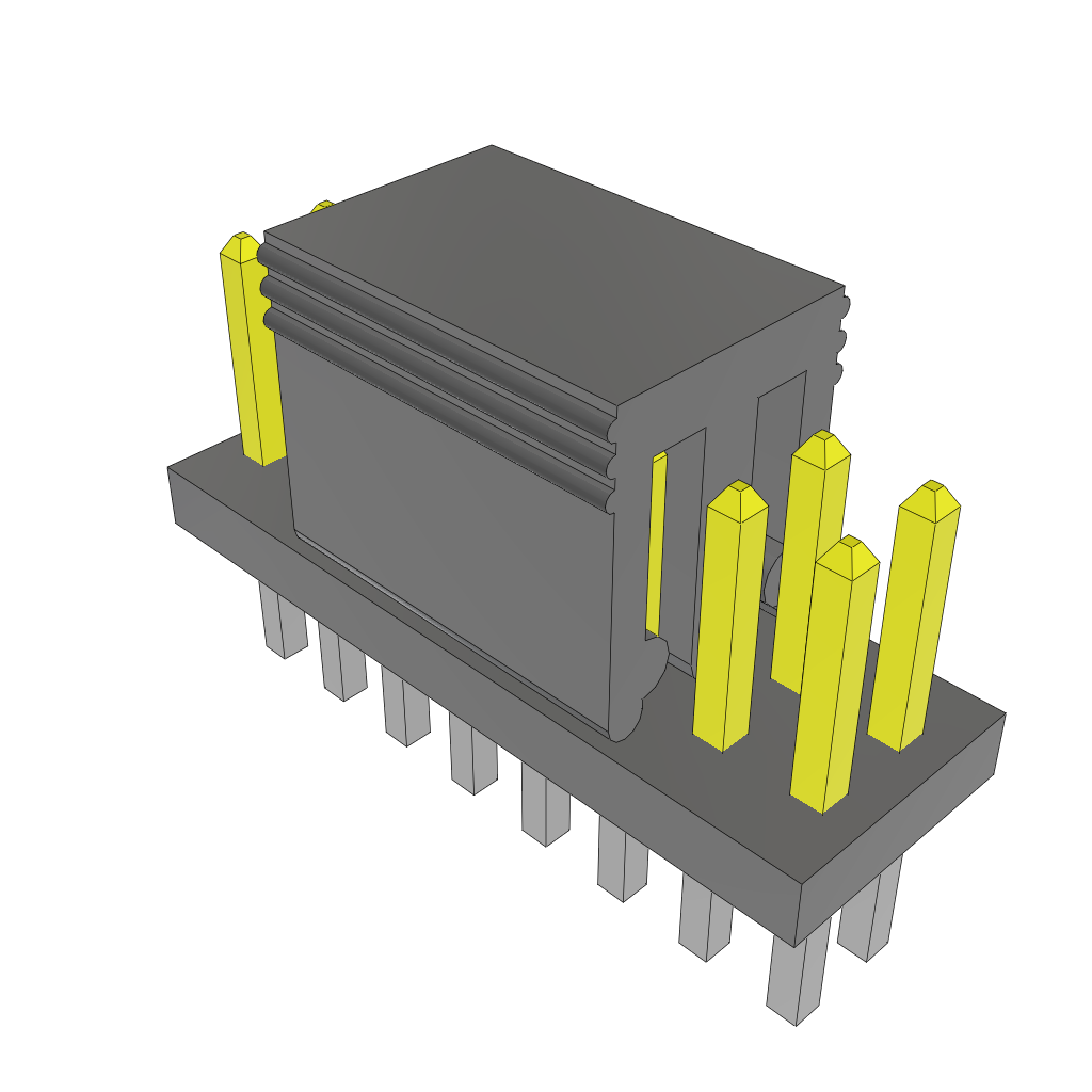 Samtec-FTS-108-01-L-D-P Steckverbinderleisten und Leiterplattenbuchsen Conn Unshrouded Header HDR 16 POS 1.27mm Solder ST Top Entry Thru-Hole Tube