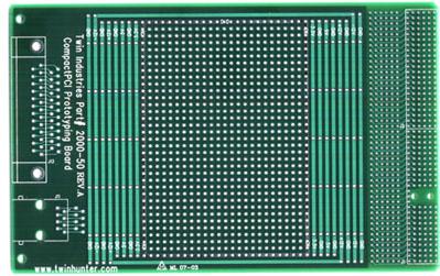 Twin Industries-2000-50 null FR4 CompactPCI PCB Board with Hole Per Pad