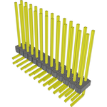 Conn Unshrouded Header HDR 26 POS 2.54mm Solder RA Thru-Hole Bulk