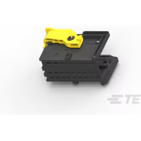 TE Connectivity-1-1718484-1 连接器配件 Connector Accessories Carrier Straight Black Automotive Box