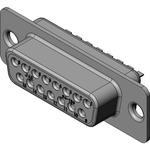 DA-15S-NR_D-Sub/VGA连接器