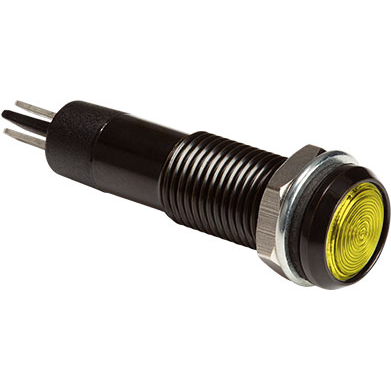 Bivar-PM5-M124-YLW Panel Mount Indicators PANEL MOUNT INDICATOR