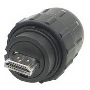 Conxall-DCC-HDMIT-310 Connector Audio and Video Conn HDMI PL 20 POS ST Cable Mount 20 Terminal 1 Port CONXALL®