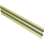 Conn Board Stacker HDR 50 POS 2.54mm Solder ST Top Entry Thru-Hole Layer