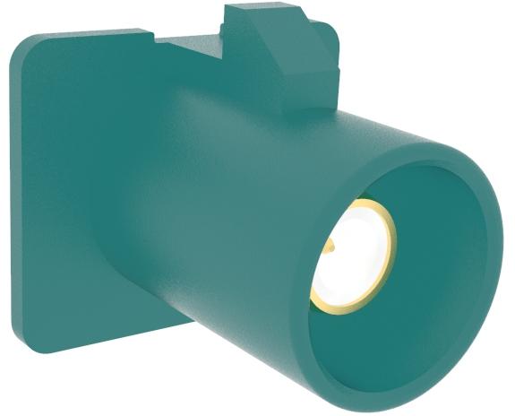 Amphenol RF-FA1-NZSP-PCB-2 RF-Steckverbinder Conn SMB 0Hz to 4GHz 50Ohm Solder ST Thru-Hole PL Gold Tray