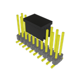 Conn Unshrouded Header HDR 20 POS 2.54mm Solder ST Top Entry SMD Tube