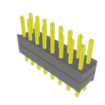 Conn Board Stacker HDR 16 POS 2.54mm Solder ST Top Entry Thru-Hole Bulk