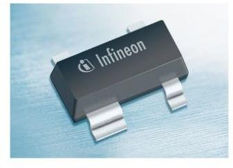 Infineon Technologies AG-BAS 40-07 Gleichrichter Diode Schottky Si 0.12A 4-Pin SOT-143 T/R Automotive AEC-Q101