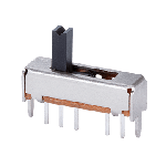 Switch Slide ON ON ON ON SP4T Raised Slide 0.3A 50VDC 10000Cycles PC Pins Thru-Hole