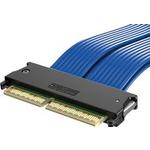Samtec-ECDP-04-06.00-L1-L2-1-3 Kabelbaugruppen Koaxial Cable Assembly Twinax 0.152m 30AWG PCI Edge Card to PCI Edge Card M-M Bag