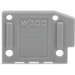 WAGO Kontakttechnik GmbH-235-100 Steckverbinderzubehör Connector Accessories End Plate Straight Polyamide 6/6 Gray Box