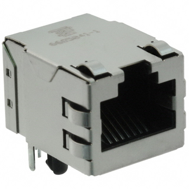 TRP Connector-6605841-1 电话及电信连接器 Conn RJ-45 RCP 8 POS 1.27mm Solder RA Thru-Hole 8 Terminal 1 Port