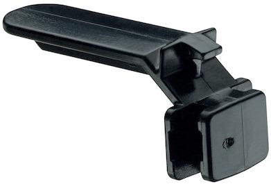 Panduit-WR2-C 电缆配件 Cable Accessories Wire Retainer Acrylonitrile Butadiene Styrene Black