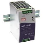 Mean Well Enterprises-WDR-240-24 null AC/DC Power Supply Single-OUT 24V 10A 240W 9-Pin