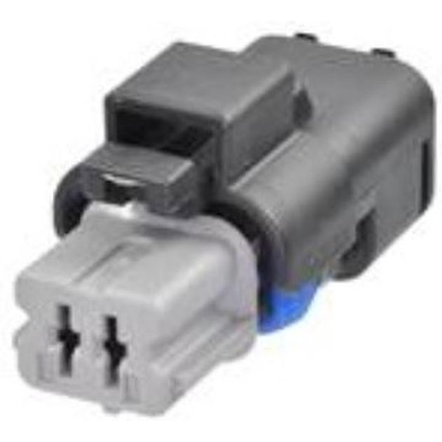 Delphi-10820165 Einzeladersteckverbinder, Gehäuse Conn Housing F 2 POS 3.33mm Crimp ST Cable Mount Gray