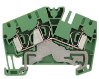 Weidmuller-1770390000 Steckverbinder, Klemmenblöcke Conn Earth Terminal 3 POS Tension Clamp T DIN Rail