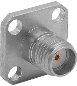 Bulgin Components PLC-RFSMAA4JCCA RF-Steckverbinder SMA Series Socket 4 Hole Flange