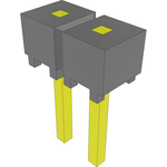 Conn Unshrouded Header HDR 2 POS 2.54mm Solder ST Top Entry Thru-Hole Bulk