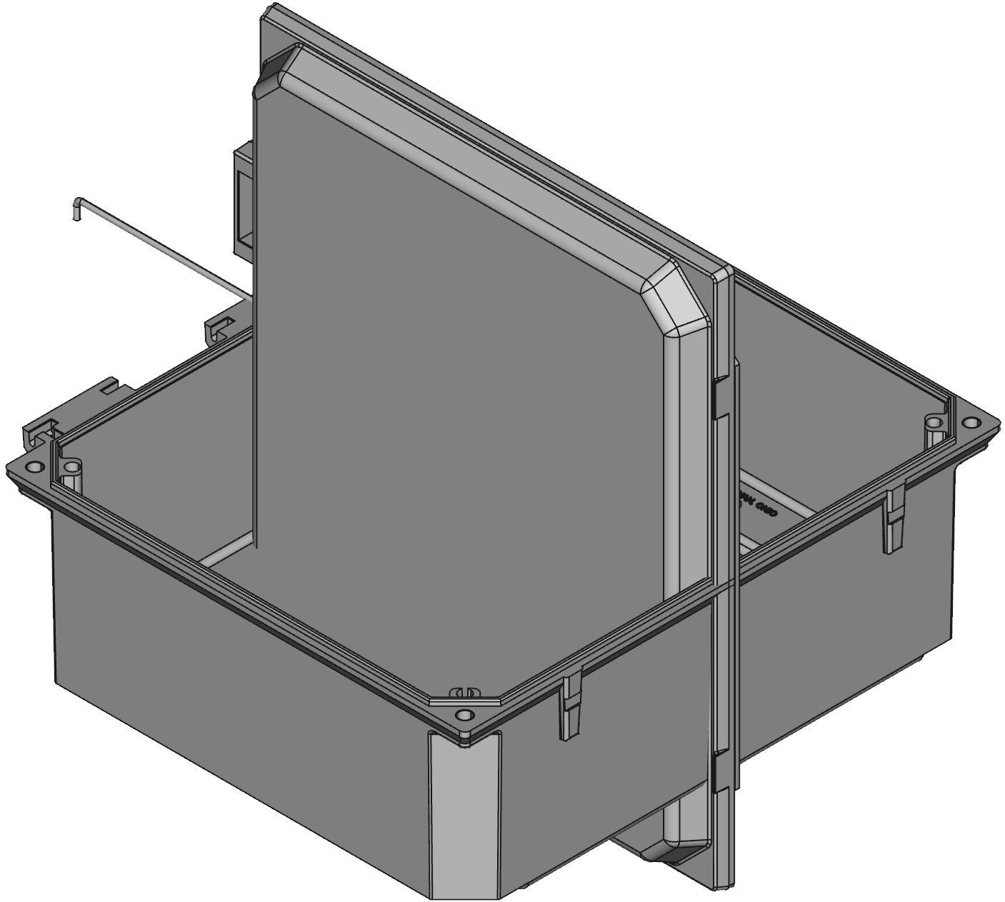 Hammond Manufacturing-PCJ12104CCNL  Polycarbonate Junction Box