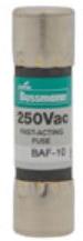 Eaton-BAF-10 保险丝 Fuse Midget Fast Acting 10A 250V Holder Cartridge 10.32 X 38.1mm Fiber Carton CE/CSA/UL