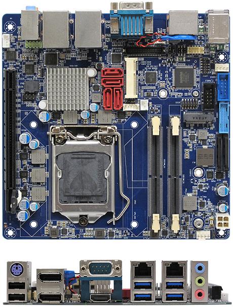 BCM Advanced Research-MX170QD Schede madri e computer a scheda singola Motherboard, Intel CPU 32GB DDR4 1000Mbps