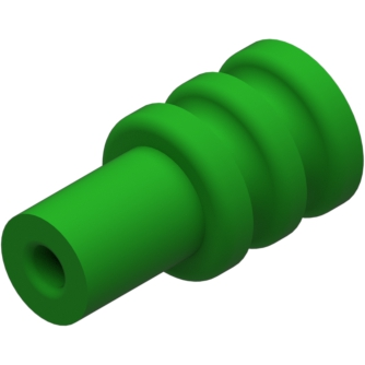Delphi-15344778 Accessori per cavi GREEN INDIVIDUAL LOOSE ROUND 1 WAY CABLE CAVITY SEAL