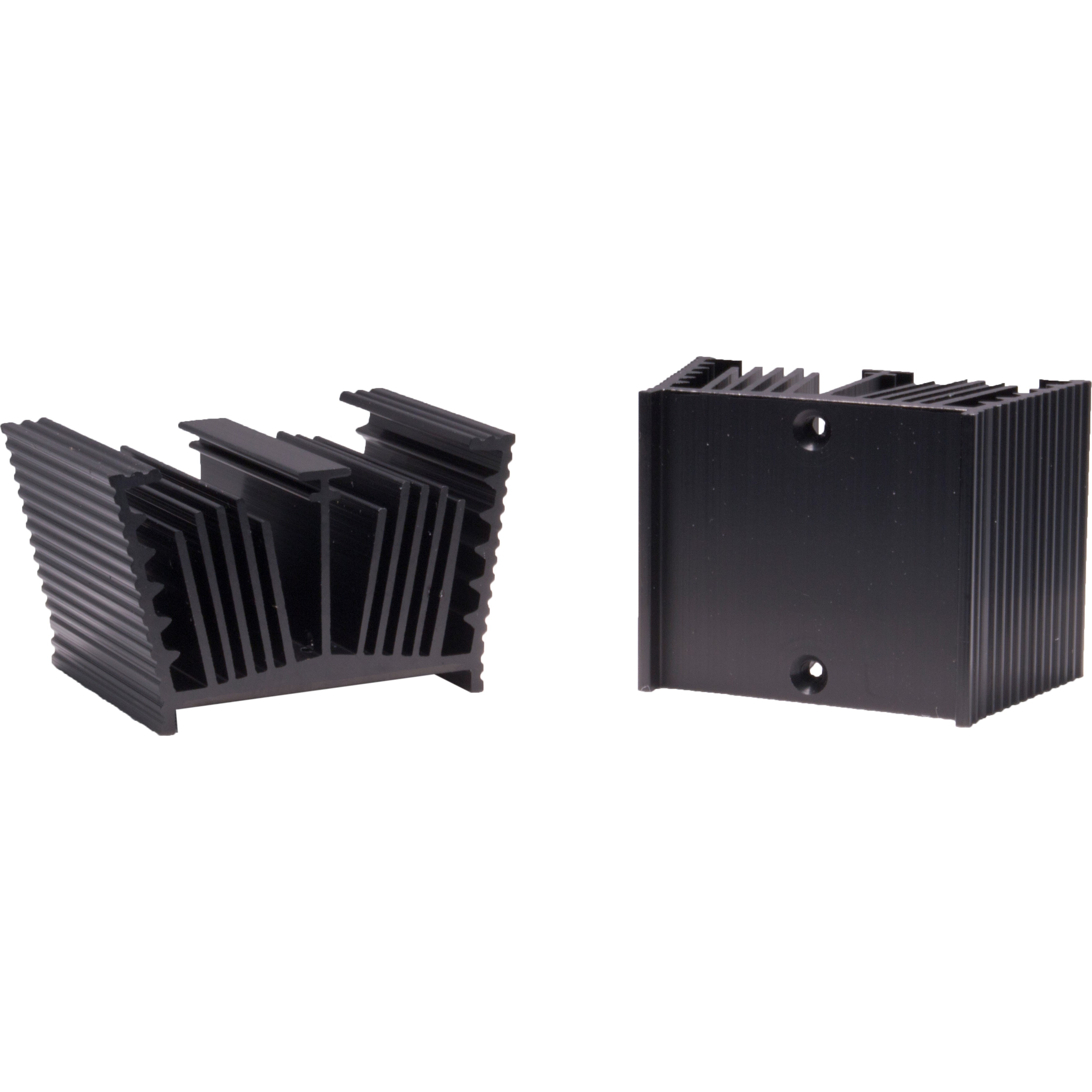 Ohmite-VXA-55-101E Kühlkörper Heat Sink Passive SOT-227 Straight Panel Mount Aluminum 6063-T5 Black Anodized