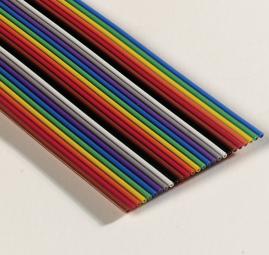 3M-3302/24 100 SF  Flat Cable Polyvinyl Chloride 24Conductors 28AWG 300V 30.48m Roll