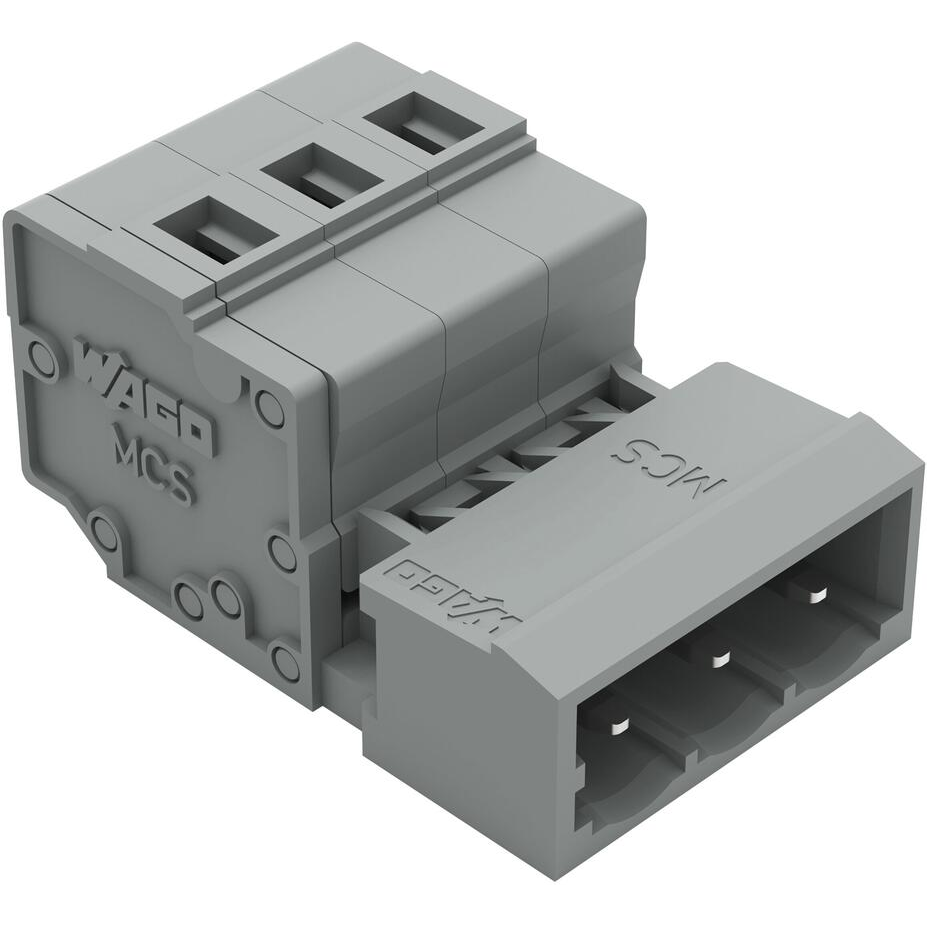 WAGO-231-603 Blocchi terminali connettore Conn Terminal Block F 3 POS 5mm ST Cable Mount 15A Box