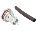 Conn 2.2/5 0Hz to 6GHz 50Ohm Solder ST Panel Mount F Silver