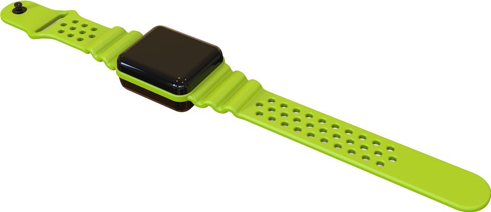 Serpac Electronic Enclosures-BW27ABKASNG  Black Polycarbonate Wrist Enclosure with Neon Green Band	 <h4><strong>CALIFORNIA&nbsp;PROPOSITION</strong> ⚠️<strong>65&nbsp;WARNING</strong>⚠️</h4>