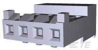 TE Connectivity-3-644381-4 Piastre connettori e prese PCB Conn IDC Connector F 4 POS 3.96mm IDT RA Cable Mount