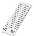 PHOENIX CONTACT-0804853:0001 Steckverbinderzubehör Connector Accessories Marker Card Straight Polyester White